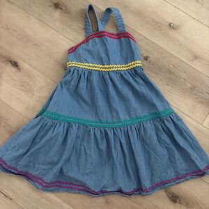 Hanna Andersson denim dress size 8